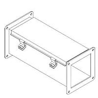 Hammond Manufacturing 1487E60SS Wireway N4X WIREWAY 8X8 STRAIGHT-304S