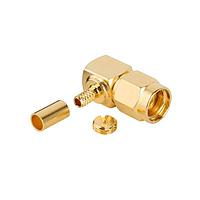 Amphenol RF 901-10783 Connectors RPSMA RA CBL-PLG F/H CRM