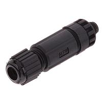 Amphenol LTW 8P-03BMMB-SL7001 Circular Metric Connectors M8 Circular Metric Connector, A Code, Plastic, 3A, 03 pins, Male Connector, Male Contact, Straight, Screw Thread, Screw-in, Field Installable, F4.5 - F6.5mm, IP67 Mated