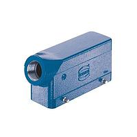 HARTING 19360241522 Headers & Wire Housings 24B EX Hood Side Entry, Double Lever, Low Construction, M32 (IECEx Intrinsically Safe - IEC EN 60079)