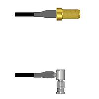 Amphenol Custom Cable Q-7105G0003006i RF Cable Assemblies SMA-SJ/HDBNC-RP G174 6I