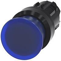 SIEMENS A6X30137268 Mushroom ILLUM. MUSHROOM PUSHBUTTON. 30MM. BLUE