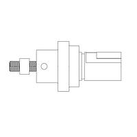 Amphenol Energy Technologies APSPD-3-GY-T5 Receptacles Grey T5 Threaded Post Termination 500A, Panel Drain NPDFT Line 3,