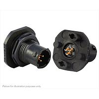 Eaton Souriau-Sunbank UTS78E3P Receptacles 3P Pin Receptacle Jam Nut Size 8E