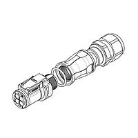 Eaton Souriau-Sunbank UTL6JC103G1S Connectors Female Plug, bshell 4P