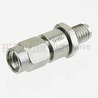 Fairview SA18SS-06 6 dB Fixed Attenuator SSMA Male To SSMA Female Up To 18 GHz Rated To 2 Watts With Passivated Stainless Steel Body