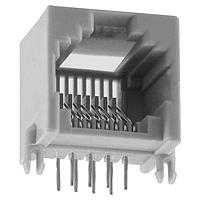 Kycon GLX-N-44 Modular 4P4C R/A PCB GREY LOW PROFILE