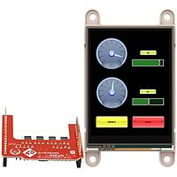 4D Systems gen4-uLCD-24DT-AR Resistive 2.4" gen4 LCD pack for Arduino with gen4-uLCD-24DT, Arduino Adaptor Shield + Cable