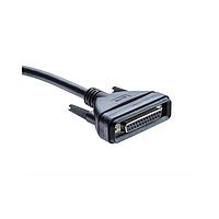 Amphenol LTW HDB-62AFFM-SL7A04 D-Sub Cables D-Sub, High Density, Metal, 2A, 62 pins, Female Connector, Female Contact, Straight, Screw Thread, Overmolded, Length 4000mm, IP67