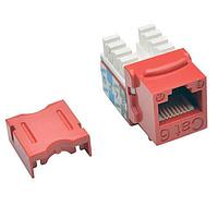 Tripp Lite N238-001-RD Keystone CAT6/CAT5E RED 110 STYLE JACK