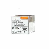 Carlo Gavazzi RCI003D24V Monostable Industrial 3PDT relay for 11-pin socket mounting. Up to 10Amps rated contacts at 250VAC/30VDC. 24VDC coil.