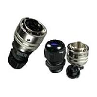 Amphenol Socapex RJ11F21N Circular Female RJ11 Recept Square Flange Nickel