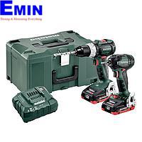 METABO COMBO SET 2.1.12 18 V BL LIHD Cordless machines in a set (SBLTBL+SSDBL)