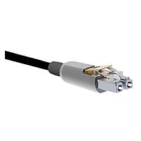 Amphenol Aerospace CF-198168-040 LC Connector Metal LC Duplex Connector,boot/crimp set for 3.5mm Mini-Mil Tac cable