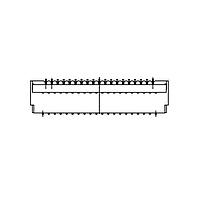 Adam Tech PCA-7G-17-HD-3-G-TR Connectors CONN FFC/FPC 17POS 0.30MM R/A