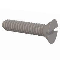 Essentra Components 020440A050 Slotted Countersunk Screw 82 Slotted CSK Screw, #4-40 Thread, 1/2 Lg