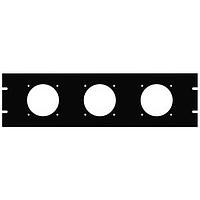 Hammond Manufacturing PPFP190803BK1 Fan Panel Fan Panel 5.25" 3-Fan