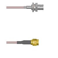 Amphenol Custom Cable Q-0403B0005072i RF Cable Assemblies BNC-SJB/SMA-SP G316 72I