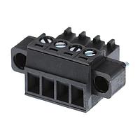 Molex 39504-0004 Plugs EURO 3.5MM 4 CIRCUIT HOR PLUG W/ SCREWS