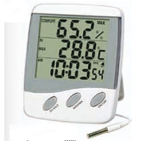 DaiHan H9216 3-row Jumbo Display Thermo-Hygrometer