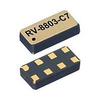 Micro Crystal RV-8803-C7-TA-QC Real Time Clock Module RV-8803-C7, Real-Time Clock, I C-bus, 3ppm @ -40 to +85C (SMD 3.2 x 1.5 x 0.8)