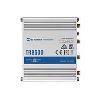 Teltonika TRB500000000 5G Cellular Gateways 5G gateway with 4G (CAT20) fallback, SA & NSA, Single SIM, 1 x gigabit ethernet port . Region: Europe, the Middle East, Africa, Oceania, Brazil. European power supply unit.