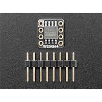 Adafruit 5633 Breakout Boards Adafruit QSPI DIP Breakout Board - W25Q64 - 64 MBit 8 MByte - W25Q64JVSSIQ