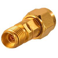 Johnson / Cinch Connectivity Solutions 134-1010-005 RF Adapters - In Series ADAPTER, 2.92MM JACK TO SMA PLUG, BRASS