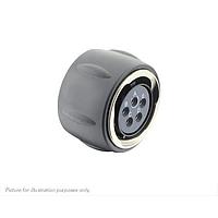 Eaton Souriau-Sunbank UTGX614E5S Plugs Plug, without backshell, with 5 female solder contacts, IP68/69K in unmated conditions