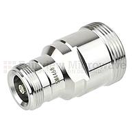 Fairview Microwave  SM4468 7/16 DIN Female to 4.1/9.5 Mini DIN Female  Adapter (6 Ghz, : IP67 UnMated)