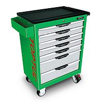 TOPTUL GE-20803 W/7-Drawer Tool Trolley (PRO-LINE SERIES) (208 pcs)