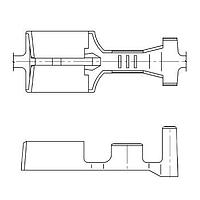 Yazaki 71162874 Terminals TERM 250 X FEM 6.3MM UNSLD