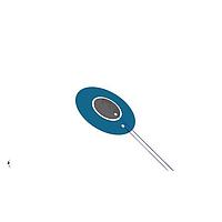 PUI Audio AB5027B-3-LW100-R Piezoelectric PIEZO CERAMIC BENDER 2.7 KHZ 500 OHM