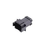 Amphenol SINE Systems AT04-08PA-MMBLK Connectors 8 Pin Recp Key Pos A w/EndCp RdDia Sl BLK