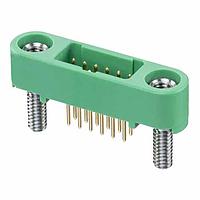 Harwin G125-MV11205M2P Headers 12P Male Vert 3.0mm Brdmnt Jackscrew