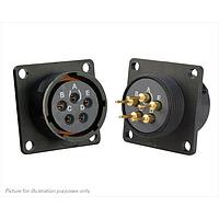 Eaton Souriau-Sunbank UTS014D5S Receptacles 5P SQ FLANGE SOCKET RECEPTACLE SIZE 14D