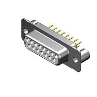 Molex / FCT 173109-2015 D-Sub Connectors - Standard Density FCT DSUB STR PC RCPT 09 PN W/CLINCH