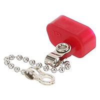 Molex / FCT 173112-0103 Dust/Splash cover 9P DUSTCVR W/TETHER Low-Density PE Red