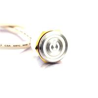 Lumex W58M-A13W24 Standard Switches PBS 22mm SPST 0.1A 48V mom metal wires ill