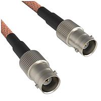 Amphenol RF 095-850-255M050 RF Cable Assemblies BNC Straight Jack to BNC Straight Jack RG-142 50 Ohm 500 Millimeter (19.86 Inches)