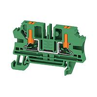 Weidmuller 2871910000 DIN Rail Terminal Blocks AL2C 4 GN