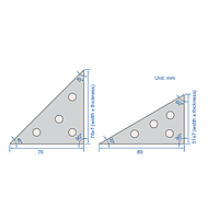 INSIZE 6540-1 Angle Plate Set
