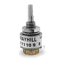 Grayhill 56BP36-01-1-08N Rotary Switches 56B936-01-1-08N