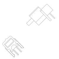 VCC 5635D7 LED Circuit Board Indicators YELLOW DIFFUSED RIGHT ANGLE