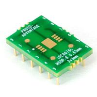 Chip Quik IPC0076C Adapters MSOP-8 to DIP-12 SMT Adapter (0.65 mm pitch, 3.0 x 3.0 mm body) Compact Series
