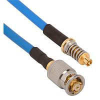 Amphenol SV Microwave FQSMP-085-FV67SMPM-060 RF Cable Assemblies SMP F QB to VITA 67.1/2 SMPM 6"Cable