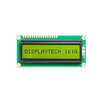 Displaytech 161G BC BW LCD Character Display Modules 16X1 Char Display STN Y/G 6 oclock