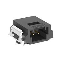 ERNI - TE Connectivity 474108-E Shrouded 2-PIN,RIGHTANGLE,SMT