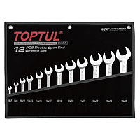 TOPTUL GPAJ0802 Double Open End Wrench Set (8pcs)