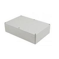 Hammond Manufacturing 1554VAL2GY Enclosures General Enclosure - Grey/Grey Lid - 9.4 x 6.3 x 3.5in - Polycarbonate - N4X